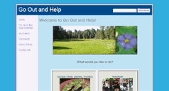 Desktop Screenshot of gooutandhelp.org